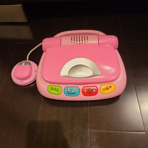 Vtech Tote 'n Go Laptop with mouse - Picture 2 of 3